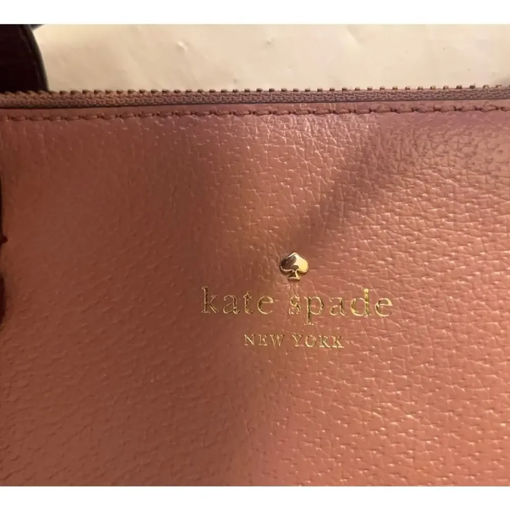 Kate Spade Grand Street Small Rachelle Satchel Colorblock Leather Bag